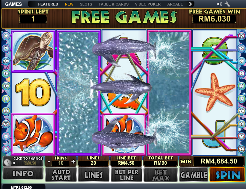 Best Malaysia Slots Online -Dolphin Reef 4